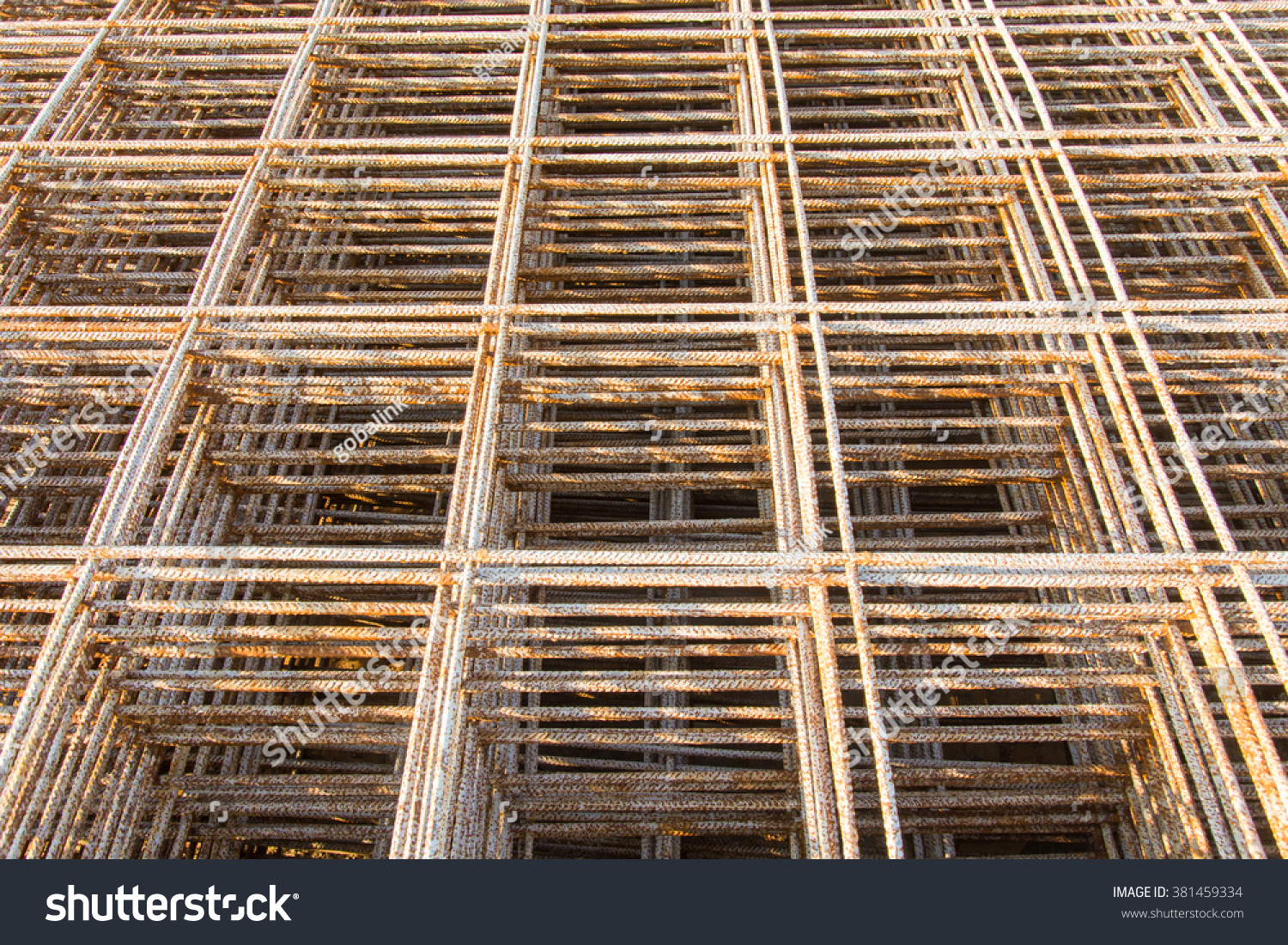Steel Wire Mesh Construction Site Stock Photo 381459334 - Shutterstock