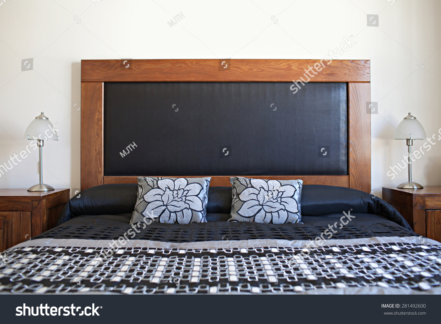 Still Life View Apartment Masculine Bedroom Stock Photo