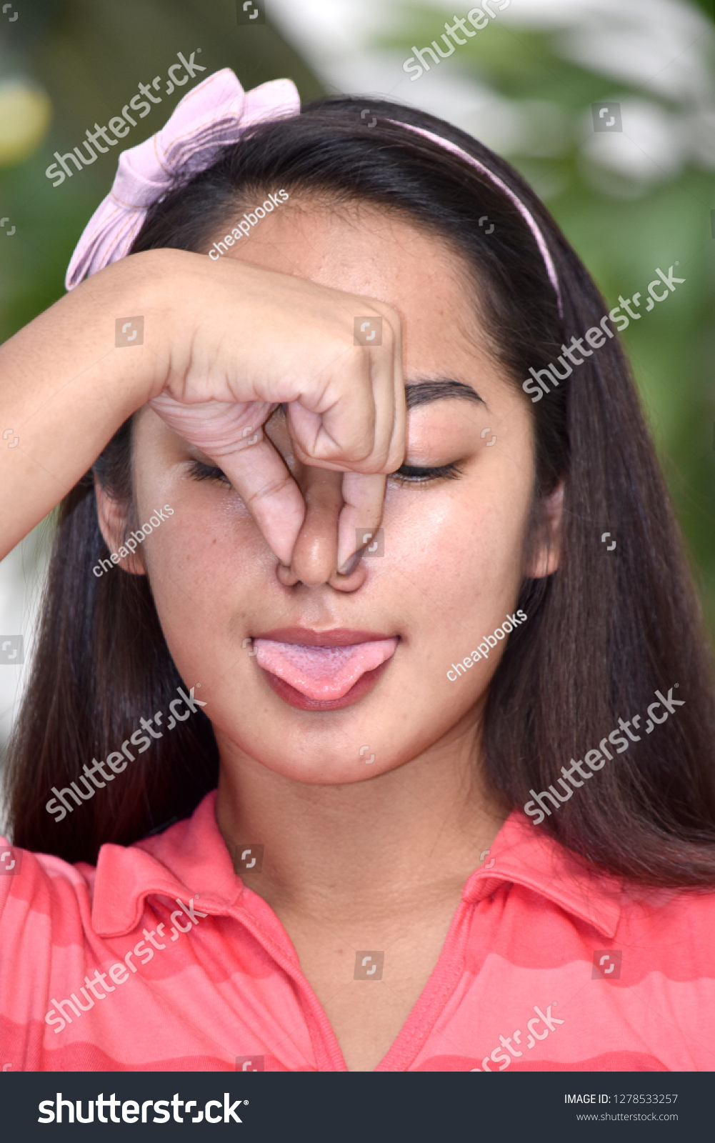 Stinky Youthful Filipina Teen Girl Stock Photo Edit Now