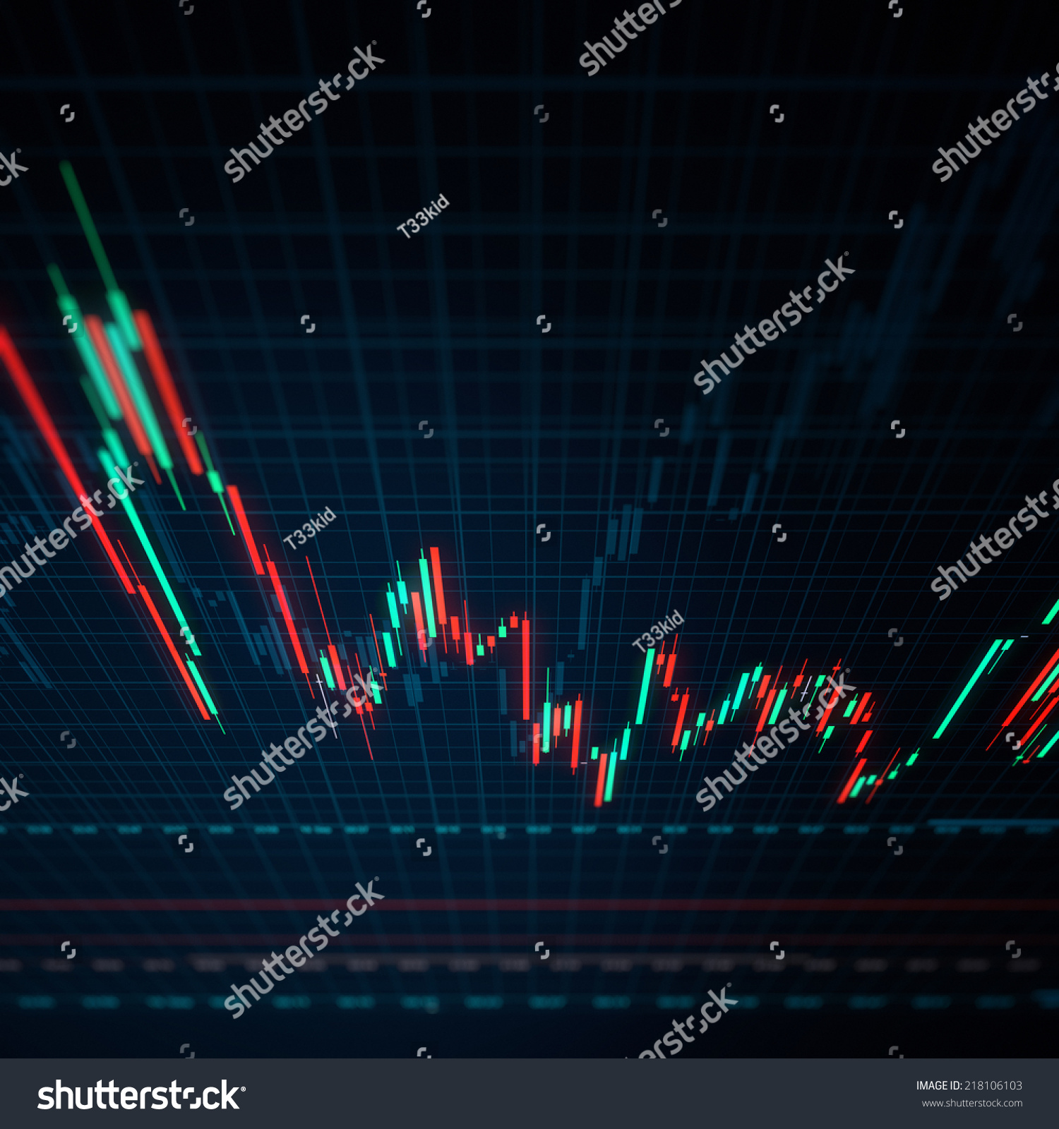 Stock Market Stock Photo 218106103 : Shutterstock