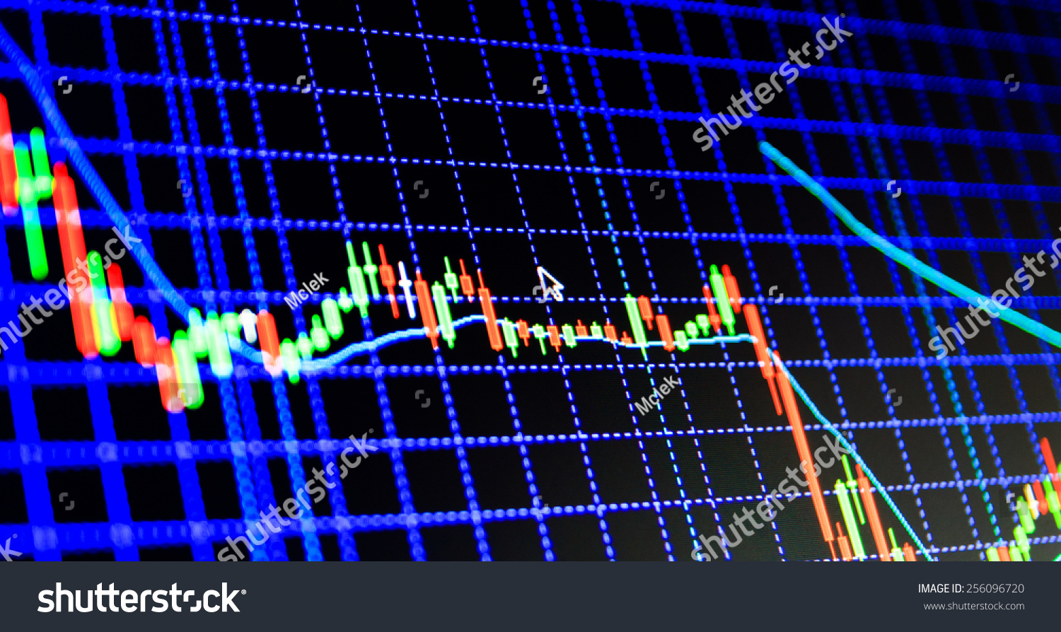 Stock Market Graph Bar Chart Price Stock Photo 256096720 | Shutterstock