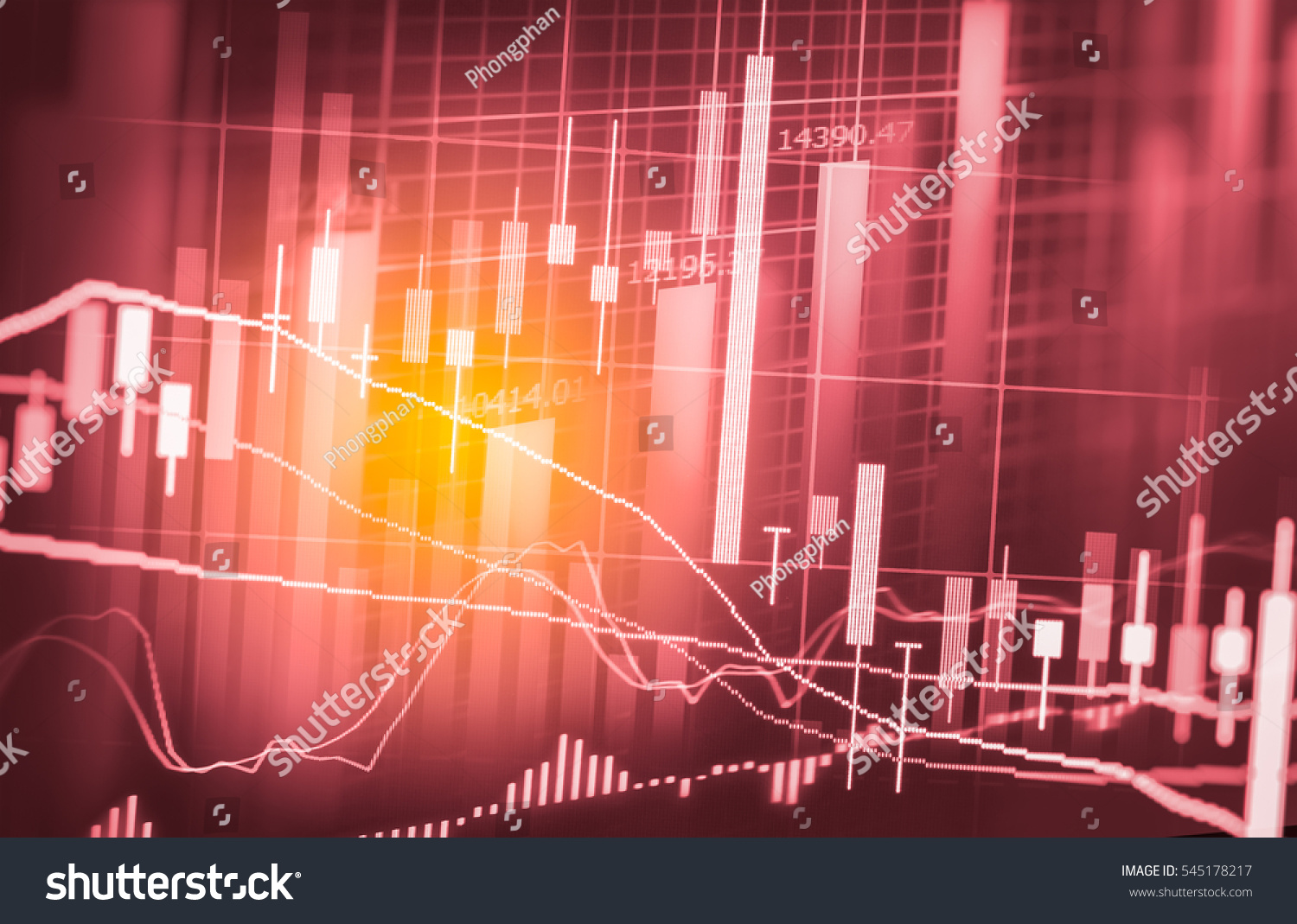 Stock Market Forex Trading Graph Candlestick Stock Photo Edit Now - 