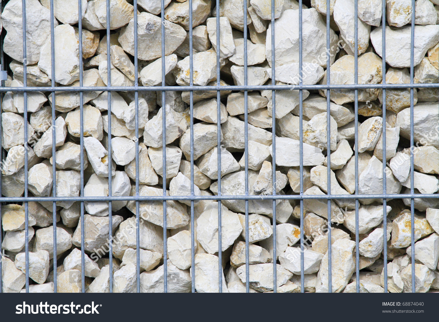 Stone Wall Behind Metal Frame Stock Photo Edit Now