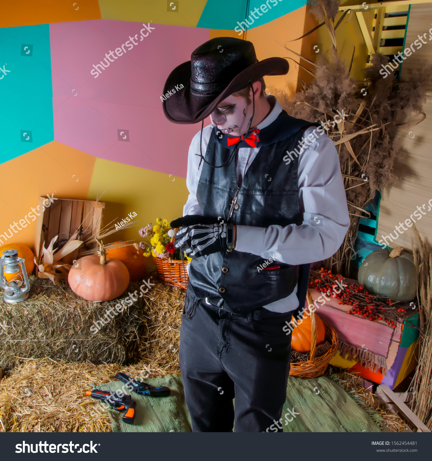 dead cowboy costume