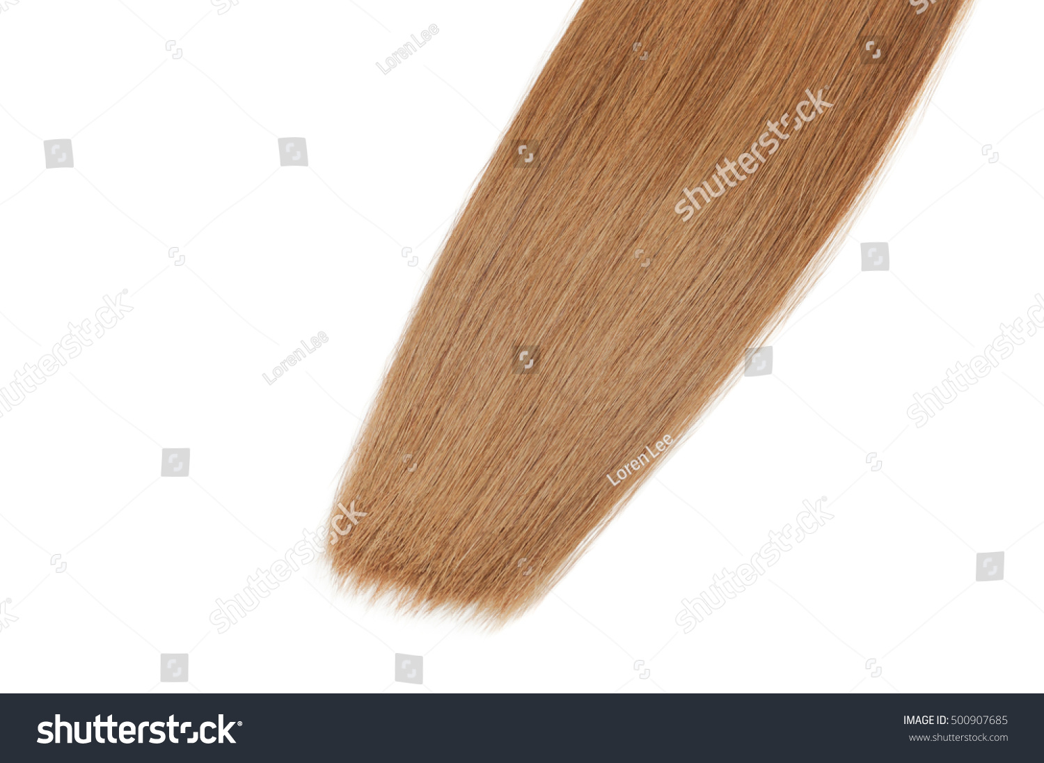 Straight Auburn Brown Human Hair Bundles Stock Photo Edit Now