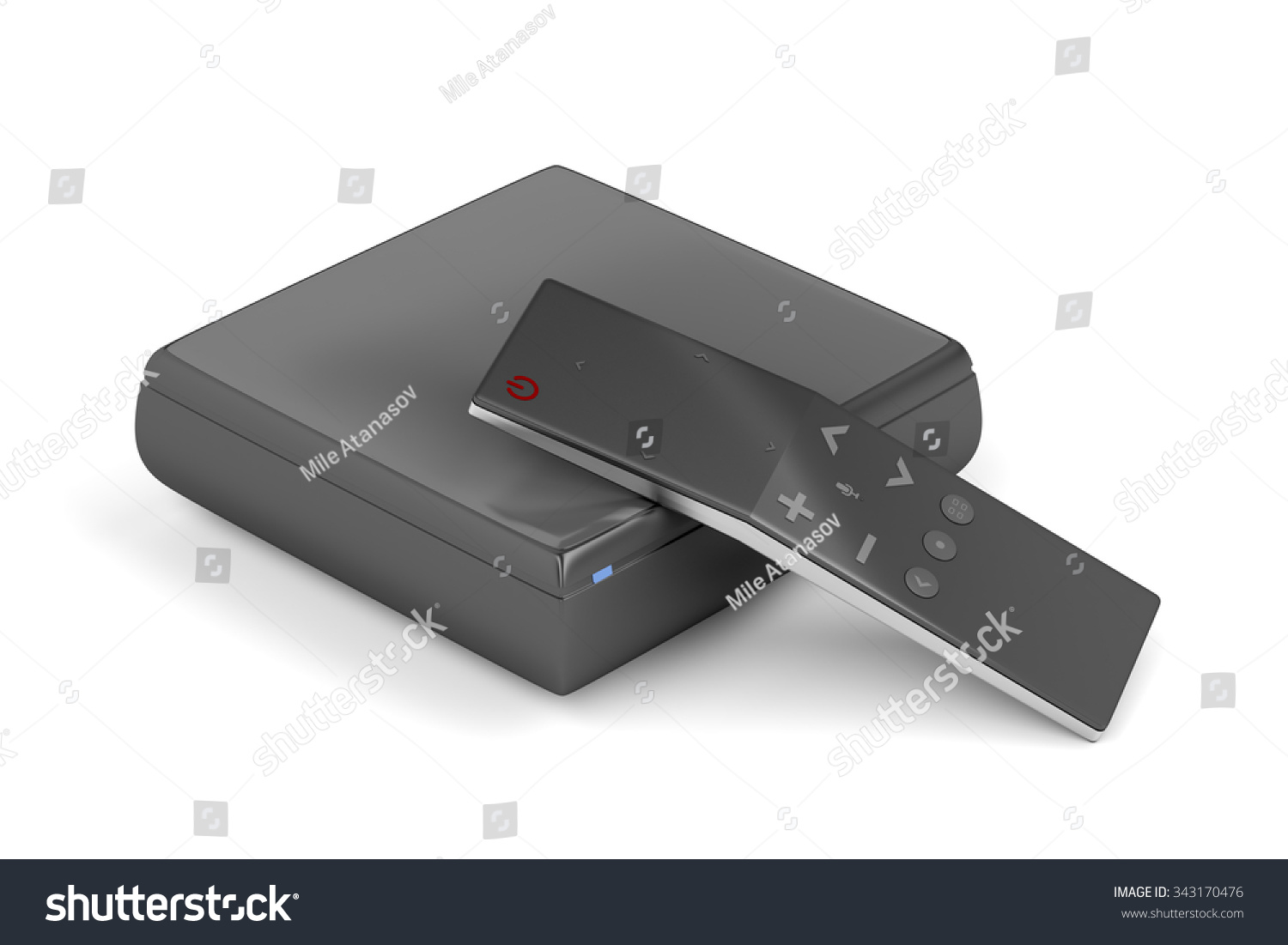 Streaming Media Player Remote Control On Shutterstock