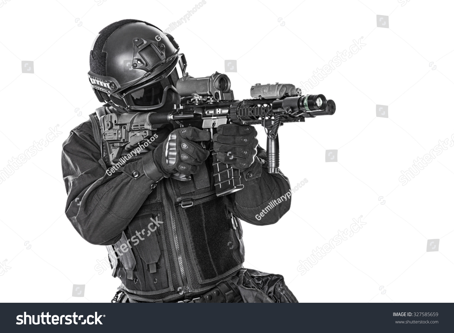 Tactical Jacket SWAT GUN PERSONALIZED FREE