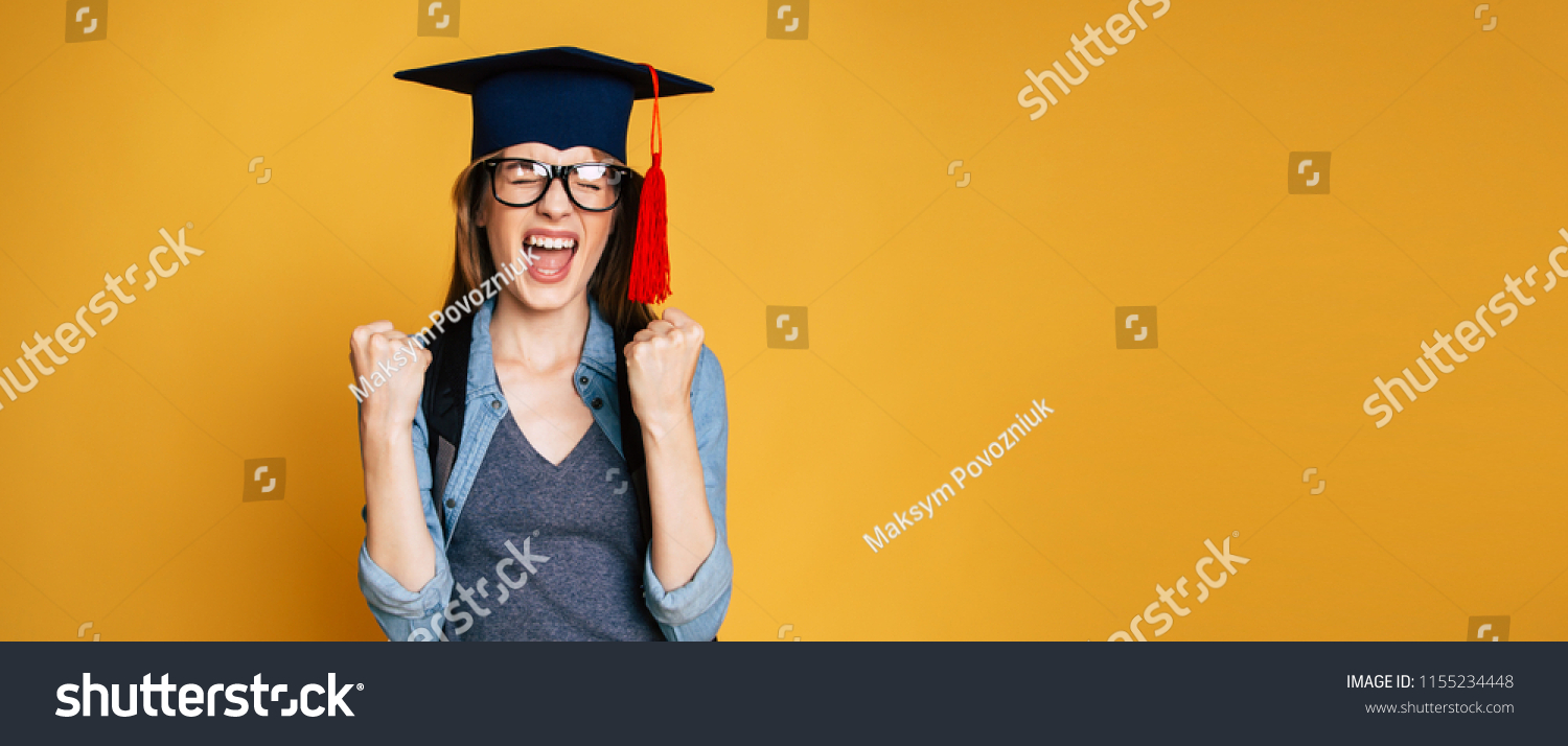 44,640 Portrait Of A Female Graduating At University Images, Stock 