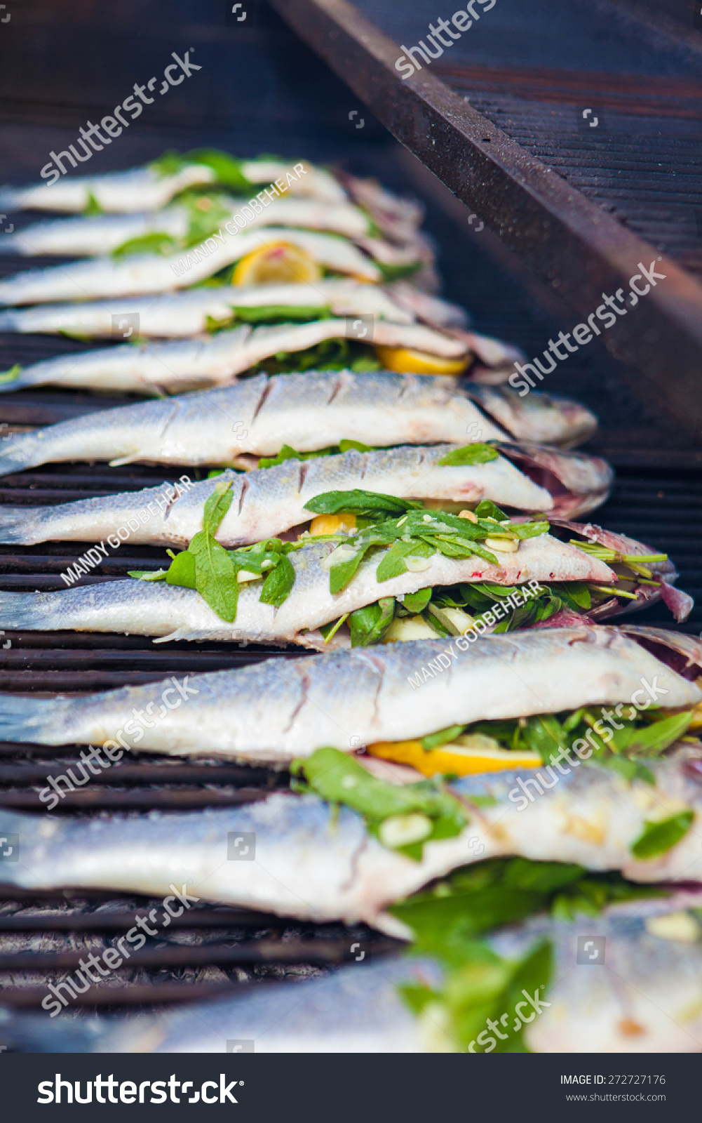 stuffed bass fish