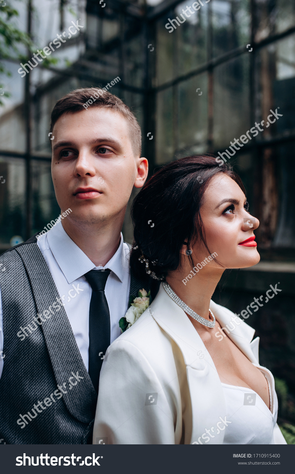 Stylish Love Couple Stock Photo 1710915400 | Shutterstock