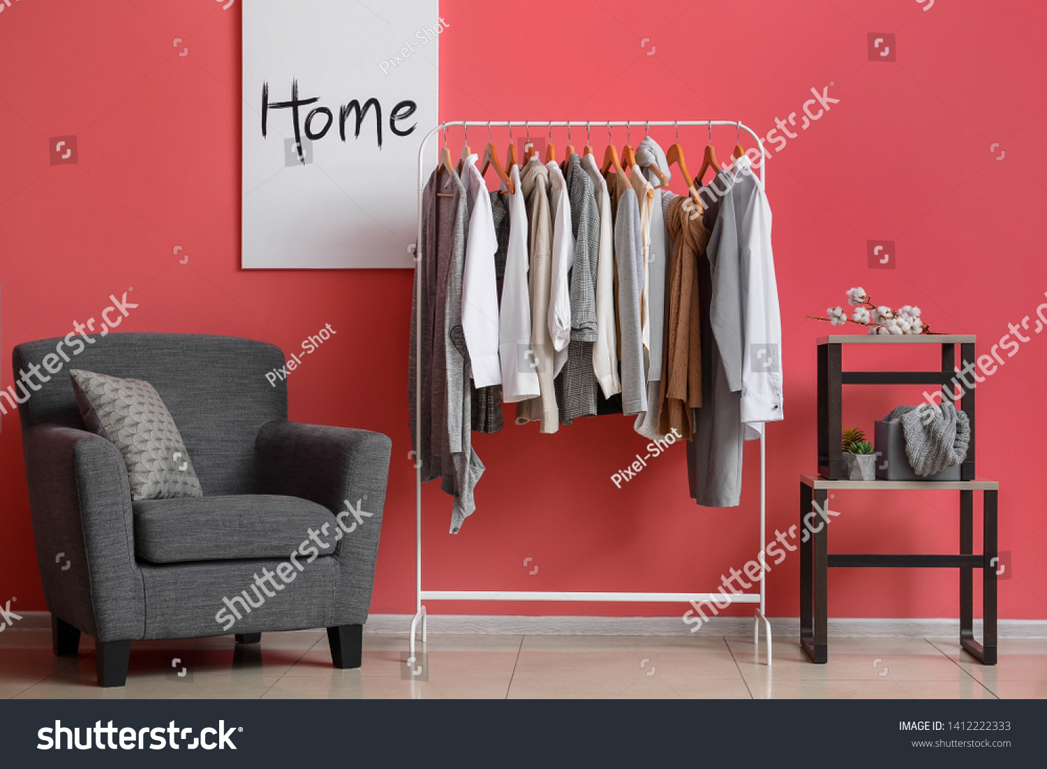 Stylish Interior Female Dressing Room Stock Photo Shutterstock