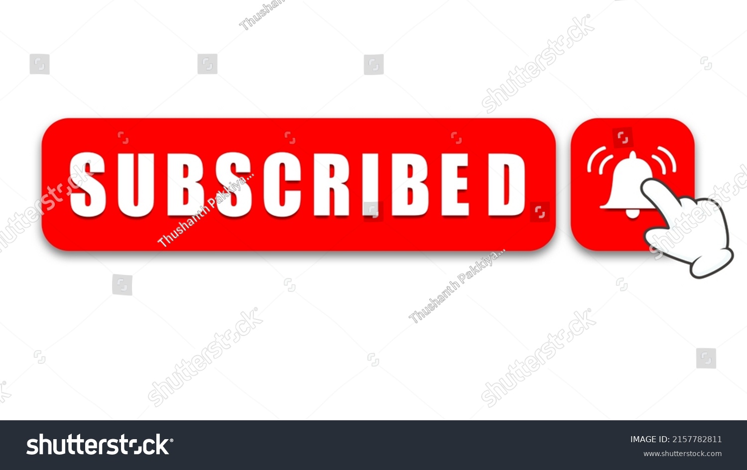 Subscribe Button Mouse Pointer Illustration Stock Illustration ...