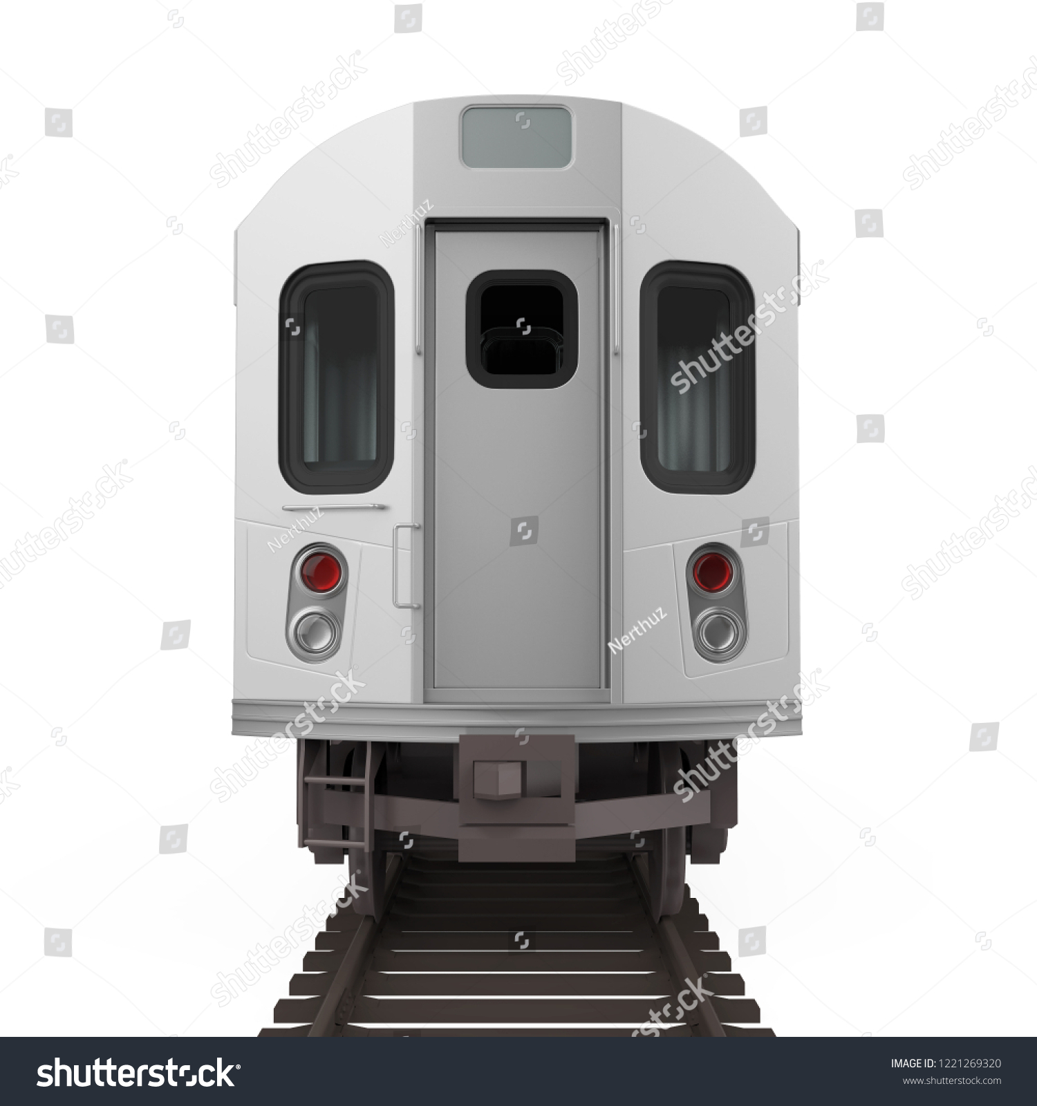 subway car front view