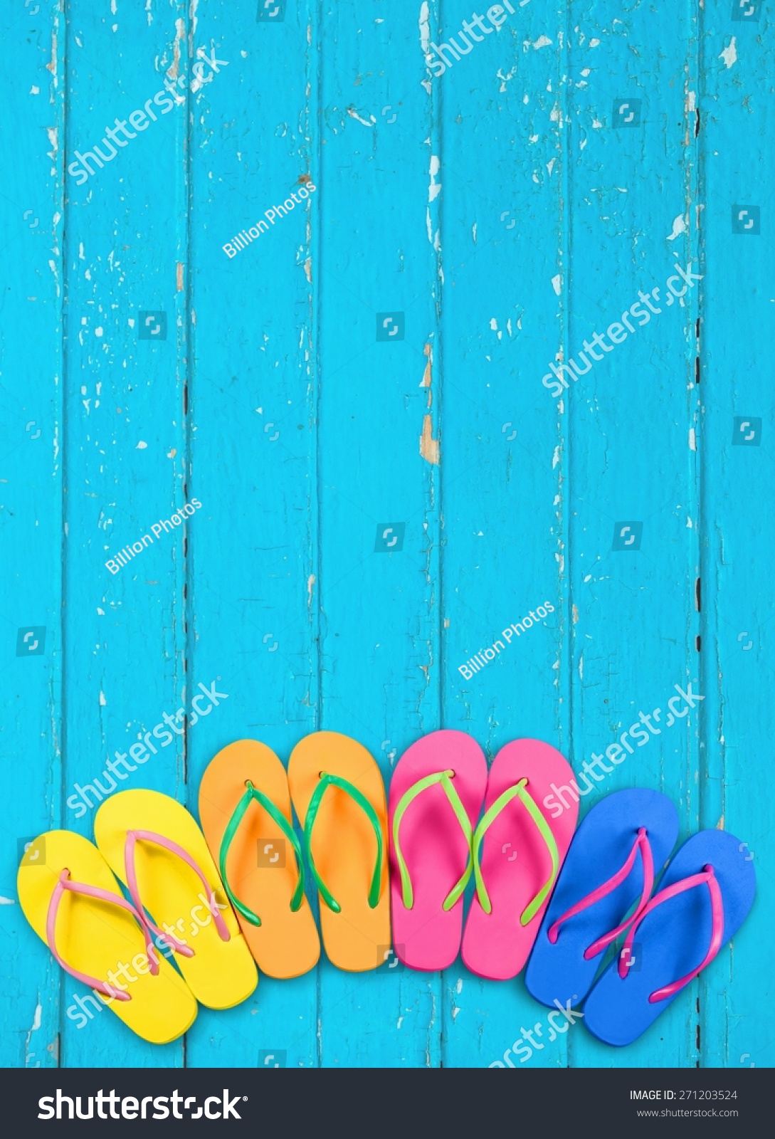 Summer, Beach, Flip-Flop. Stock Photo 271203524 : Shutterstock