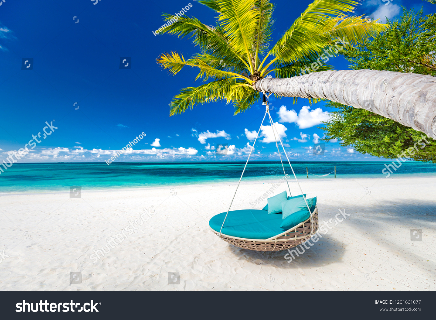 Maldives Holiday Resort Seaside Villas 10x6.5ft Photography Backdrop Summer Holiday Tropical Beach Starw Pavilion Relaxing Time Blue Skyline Background Nature Landscape 
