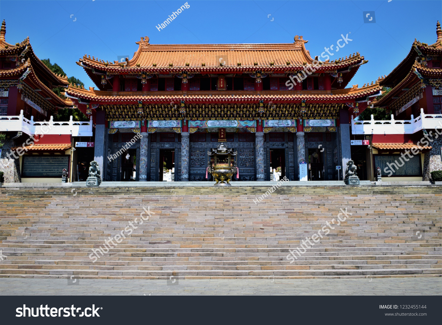 Sun Moon Lake Wen Wu Temple Stock Photo Edit Now