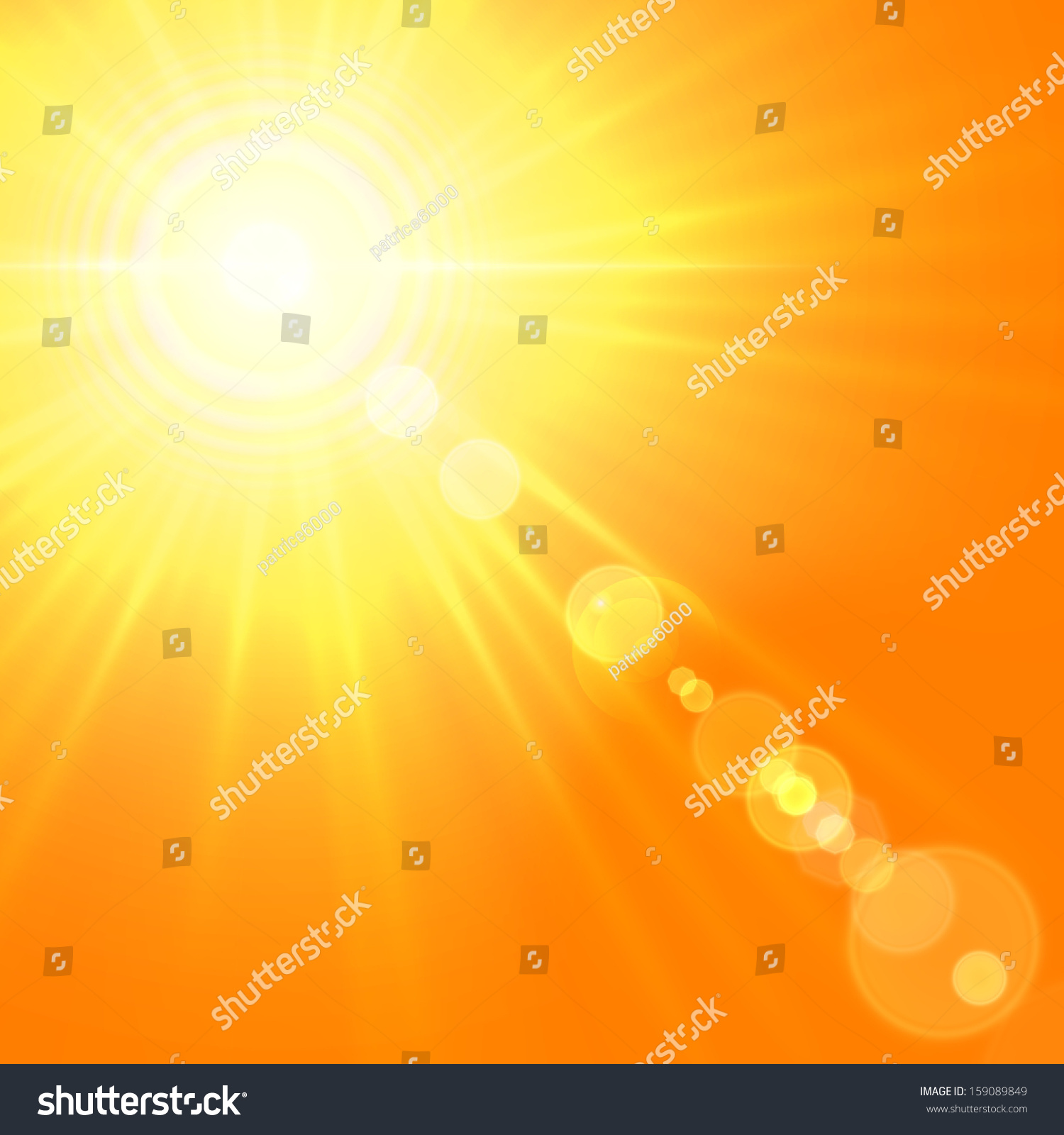 Sun,Orange, Yellow Background Stock Photo 159089849 : Shutterstock