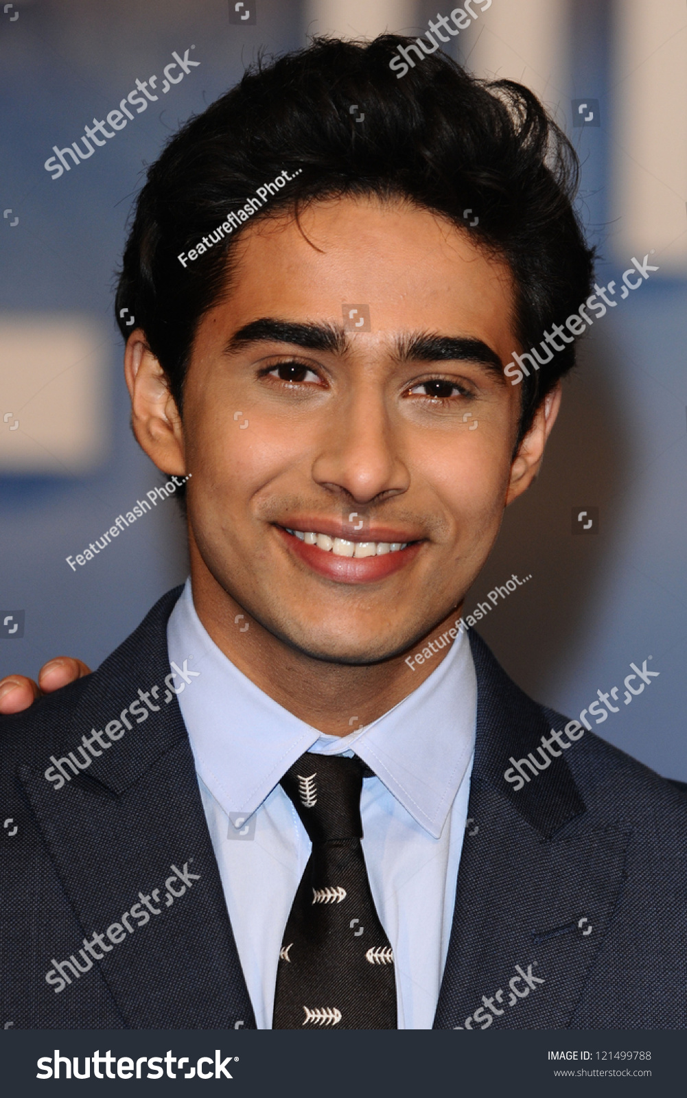 Suraj Sharma Arriving Life Pi Premiere Stock Photo Edit Now 121499788