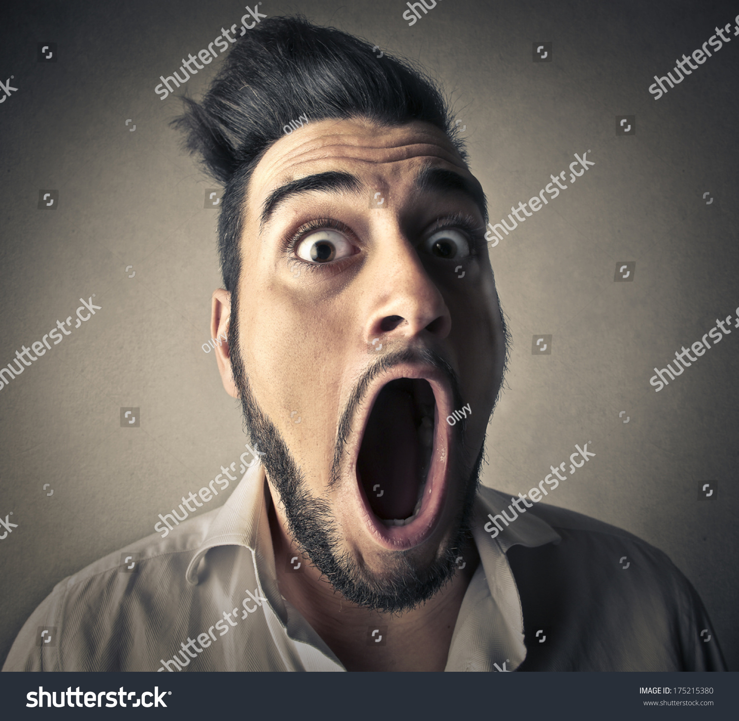 Ugly man mouth open Images, Stock Photos & Vectors | Shutterstock