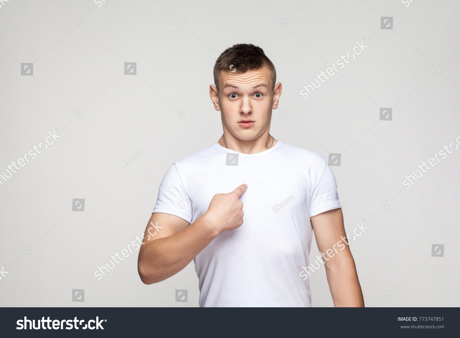 Pointing myself Images, Stock Photos & Vectors | Shutterstock