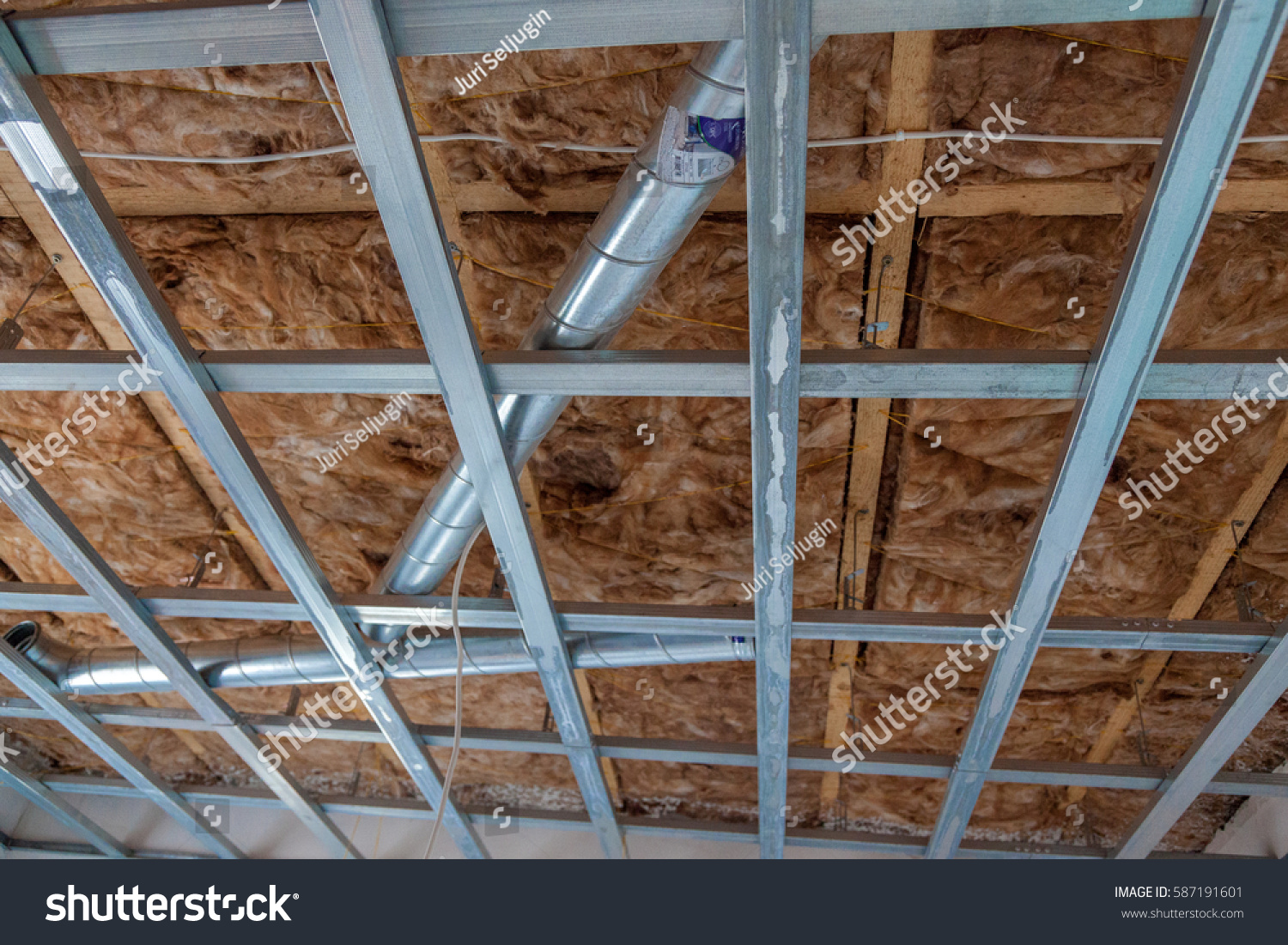 Suspended Ceiling Frame Stock Photo Edit Now 587191601