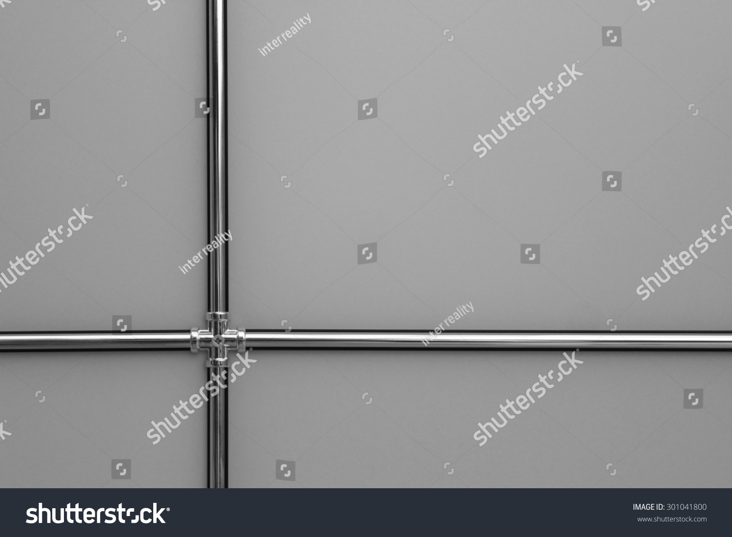 Suspended Ceiling Metal Channel Trim Molding Stock Photo Edit Now