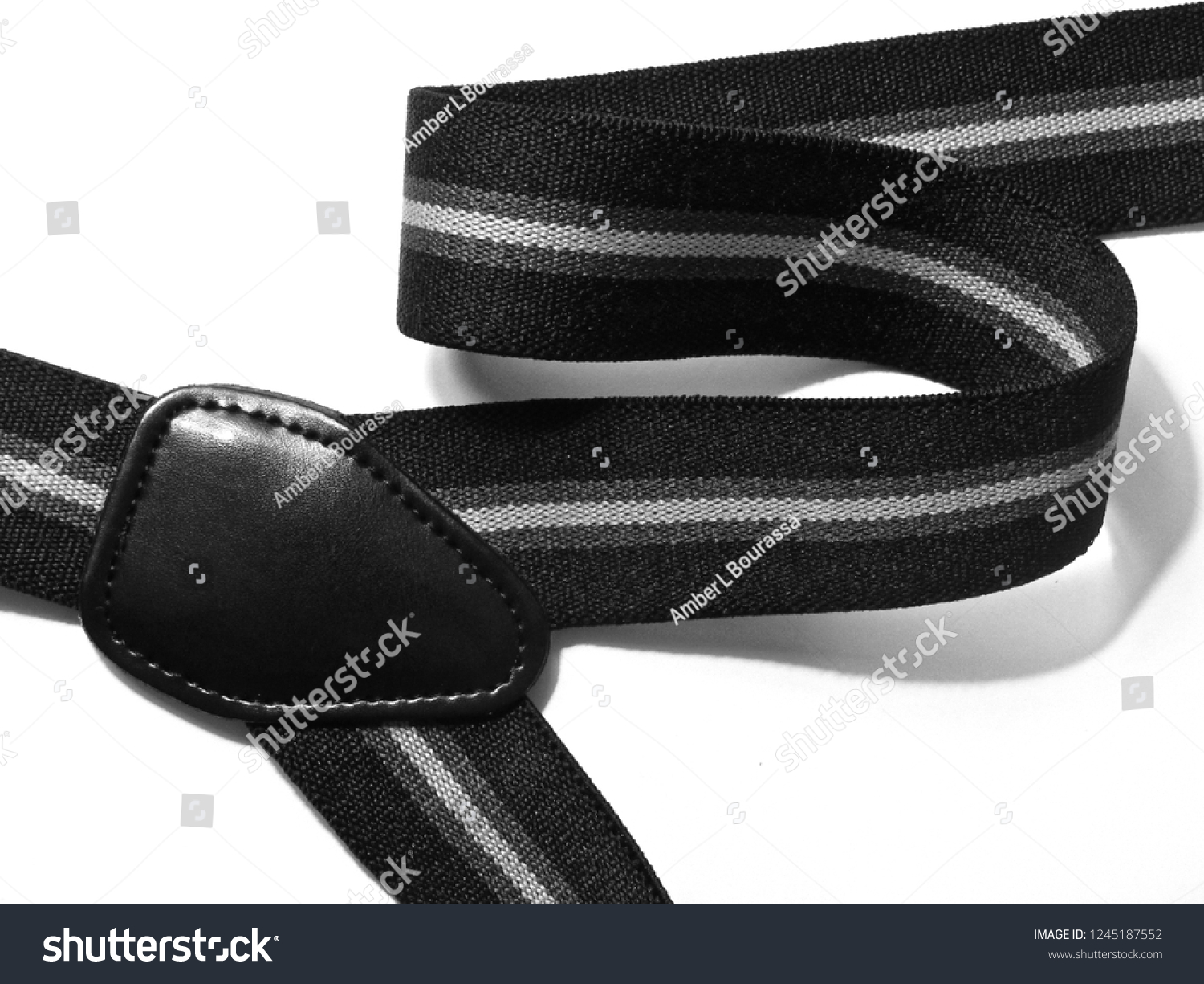 Suspenders Men On White Background Stock Photo 1245187552 | Shutterstock