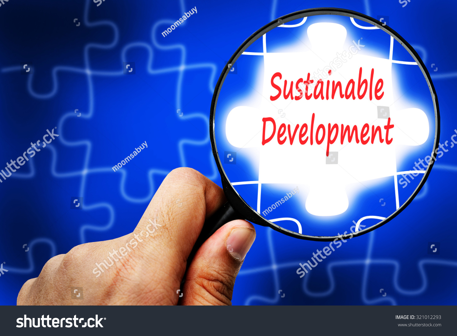 sustainable-development-word-magnifier-puzzles-stock-photo-321012293