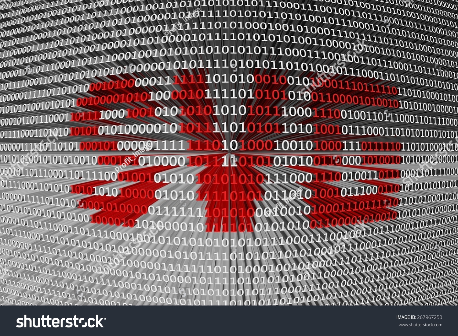 Download Svg Form Binary Code 3d Illustration Stock Illustration 267967250