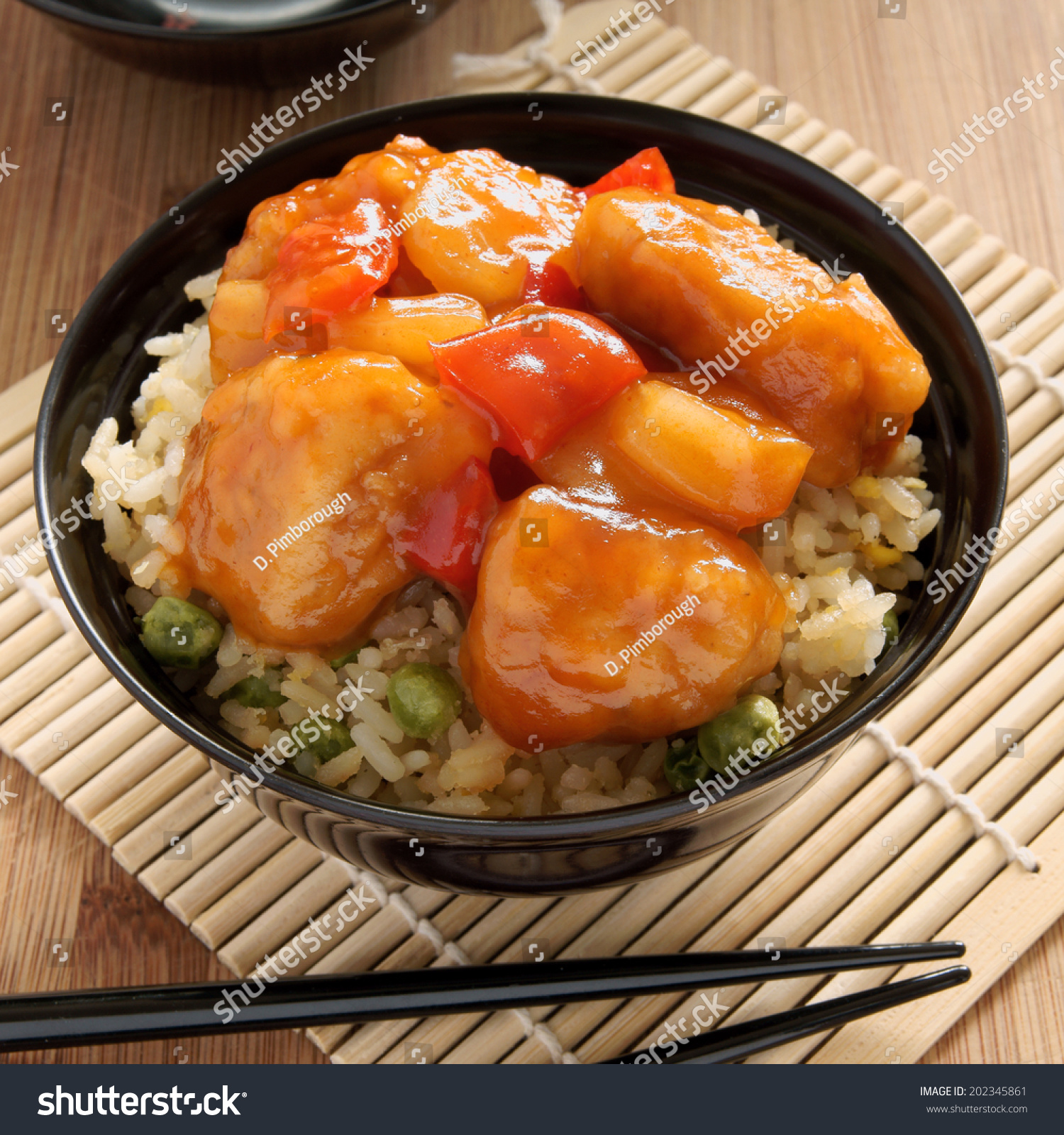 Sweet Sour Chicken Cantonese Style Egg Stock Photo 202345861 | Shutterstock