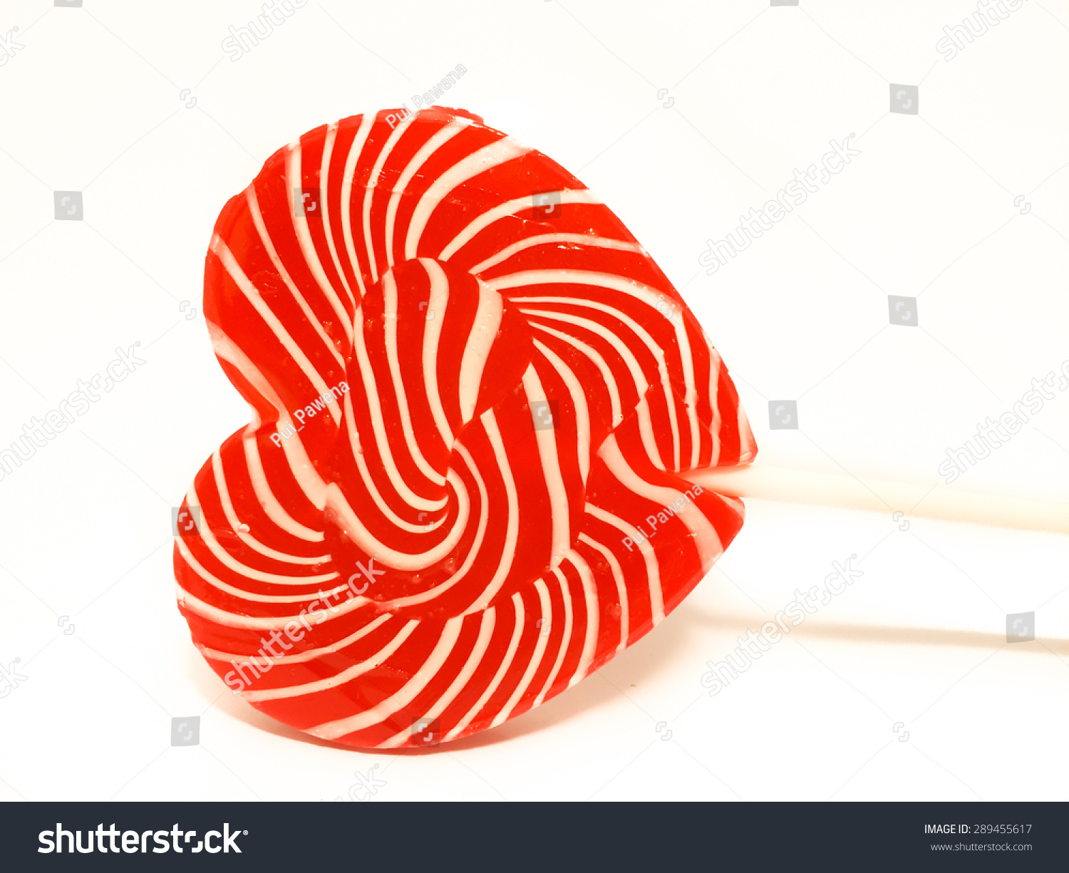 Sweet Red White Peppermint Candy Stock Photo Edit Now