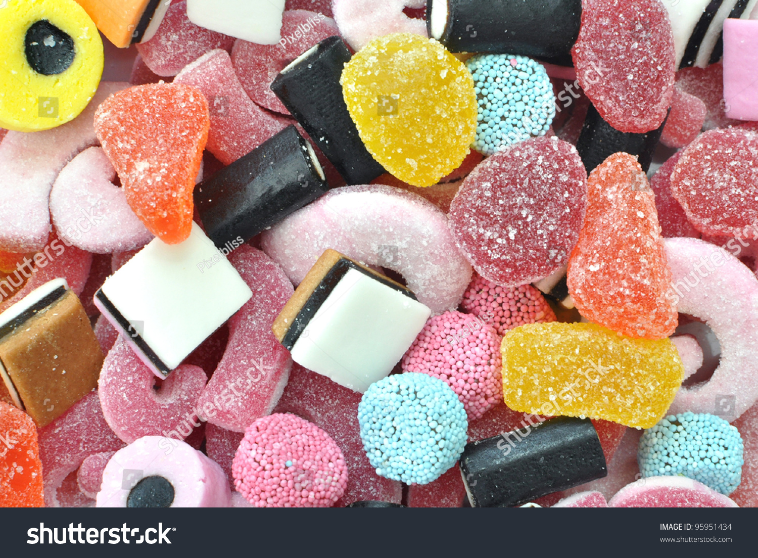 Sweets Background Stock Photo 95951434 - Shutterstock