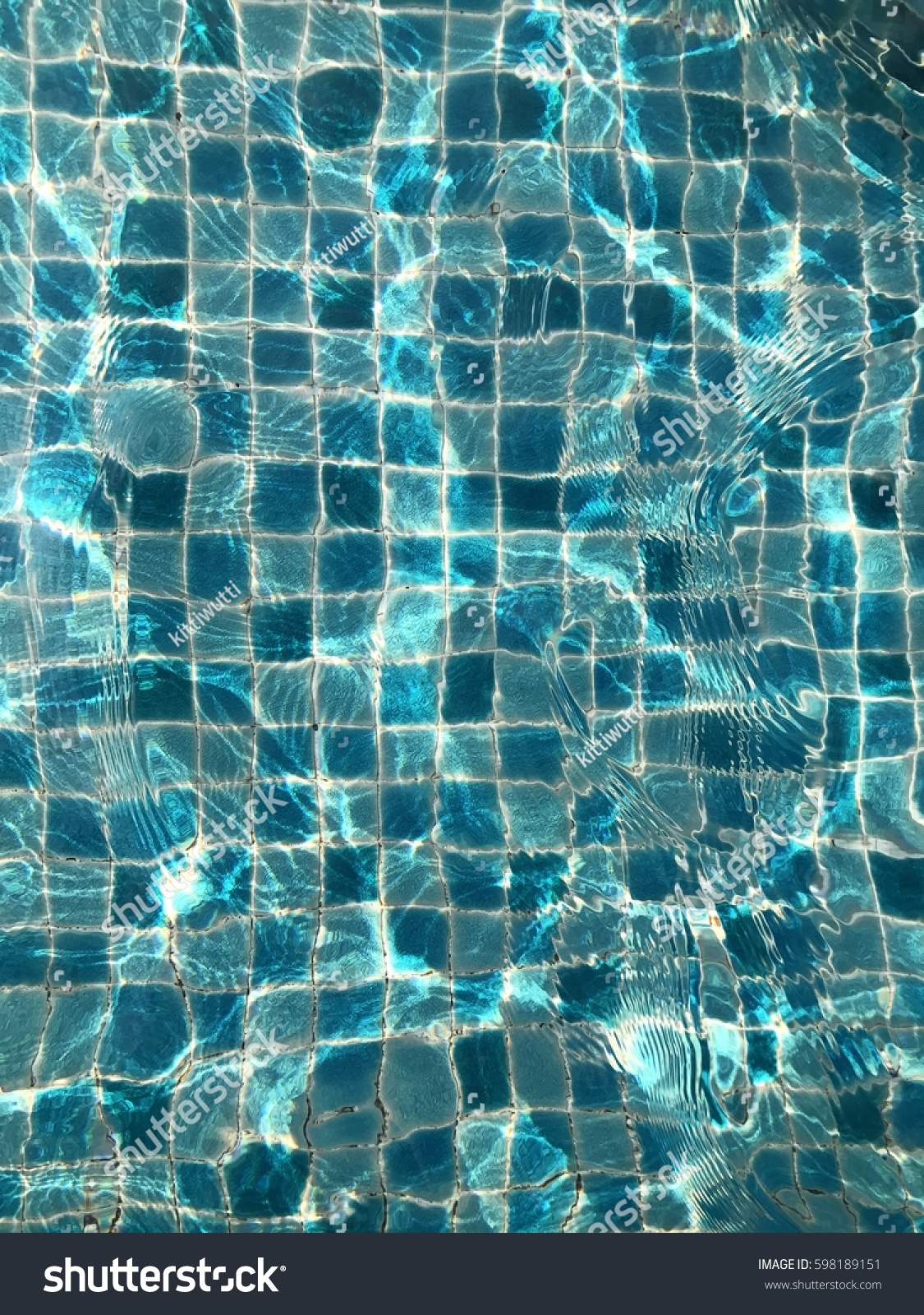 Swimming Pool Tiles Background Stock Photo 598189151 | Shutterstock