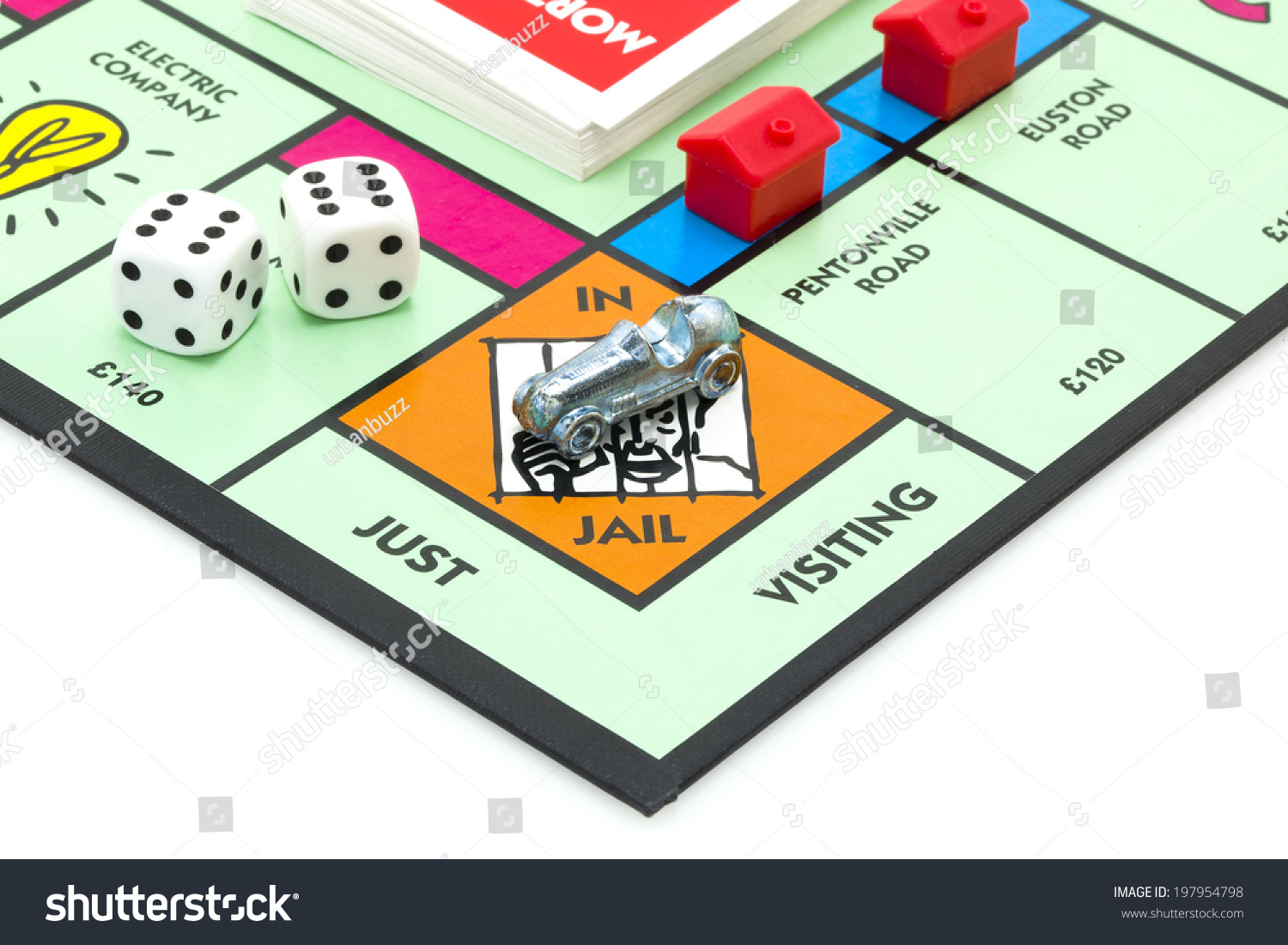 Swindon, Uk - June 11, 2014: English Edition Of Monopoly Showing The ...