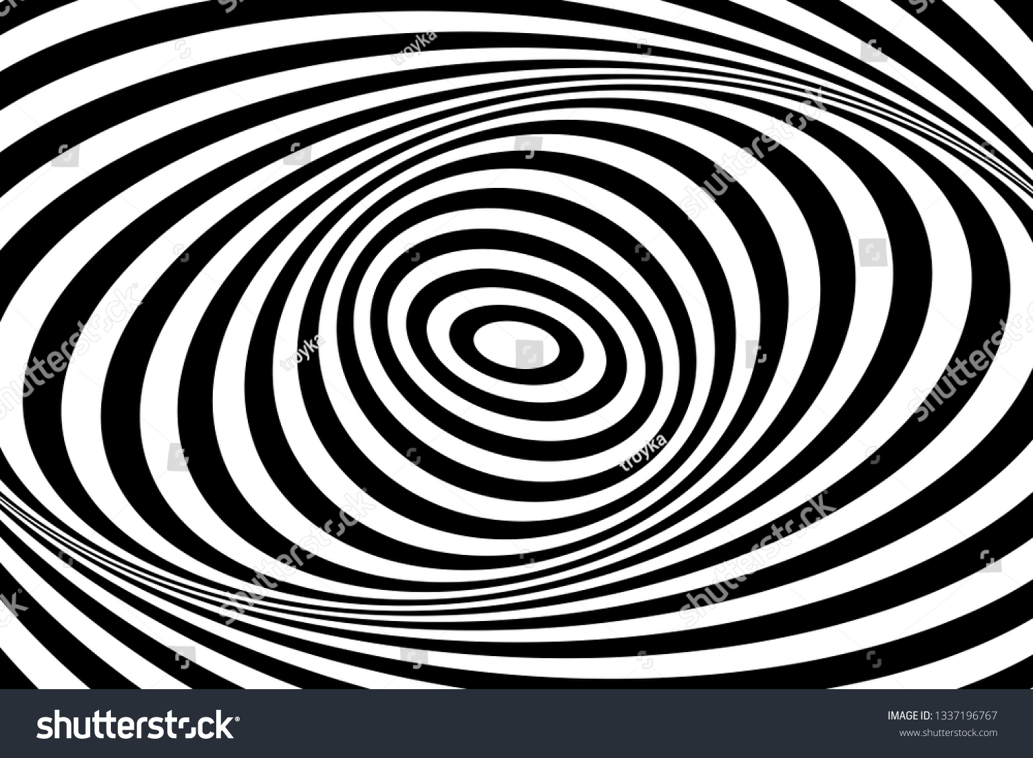 Swirl Circular Movement Illusion Op Art Stock Illustration 1337196767 ...