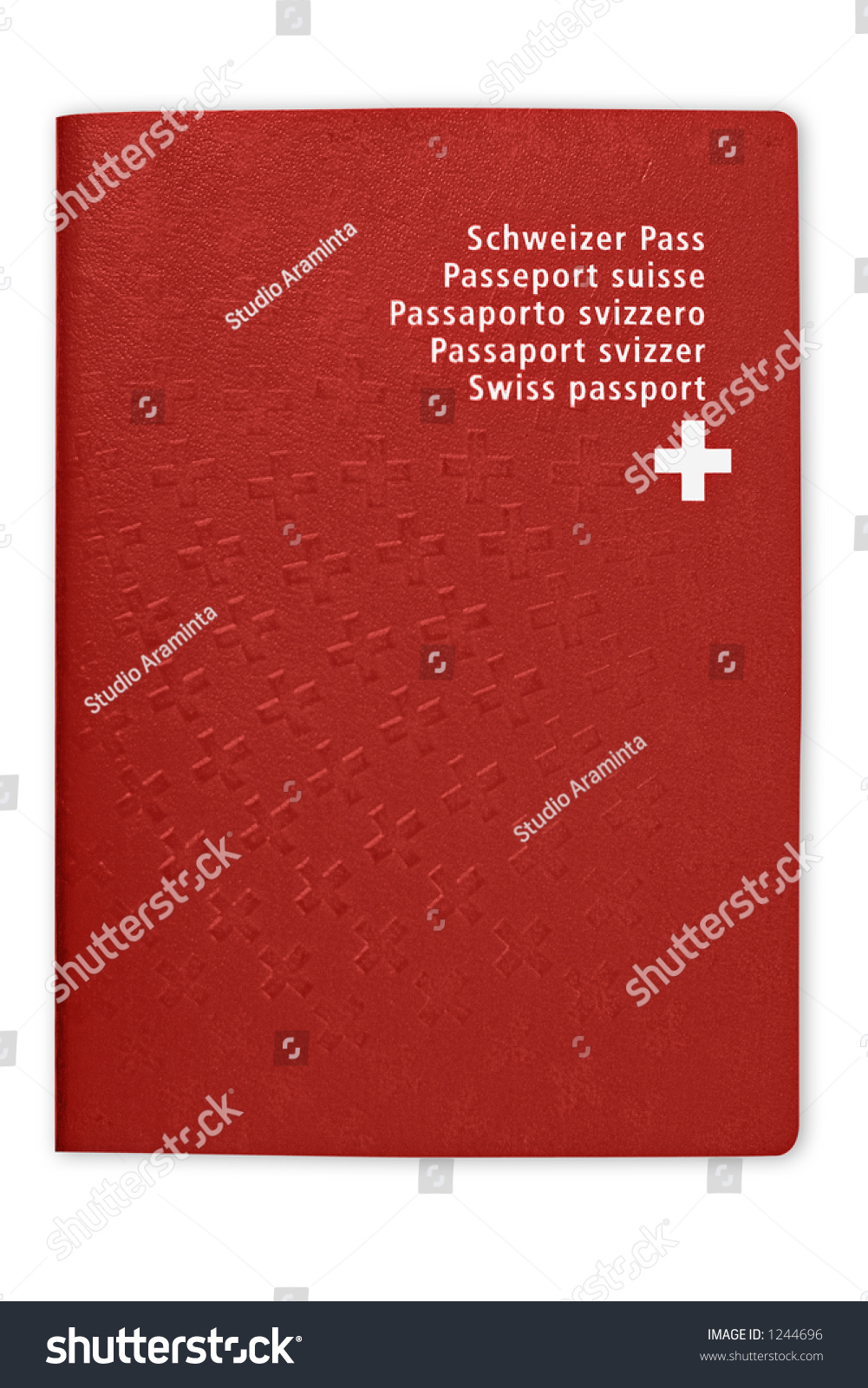 Swiss Passport Stock Photo 1244696 : Shutterstock