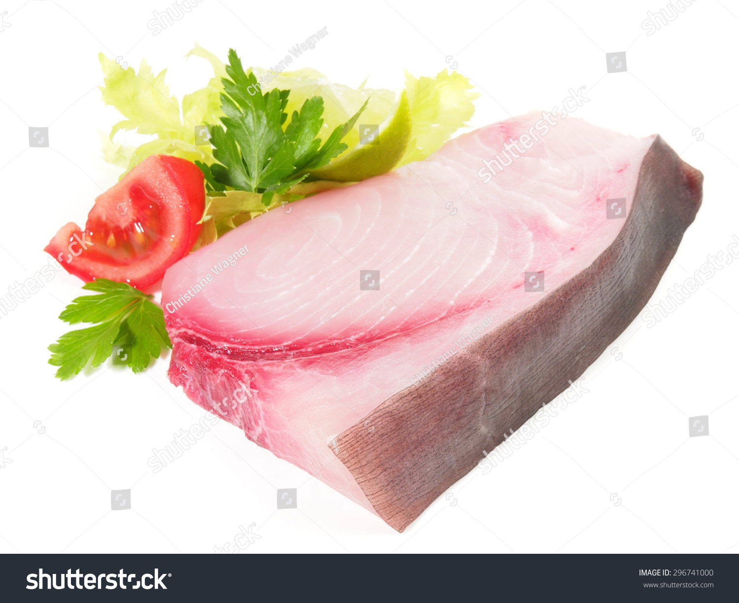 Swordfish Steak Raw Stock Photo 296741000 - Shutterstock