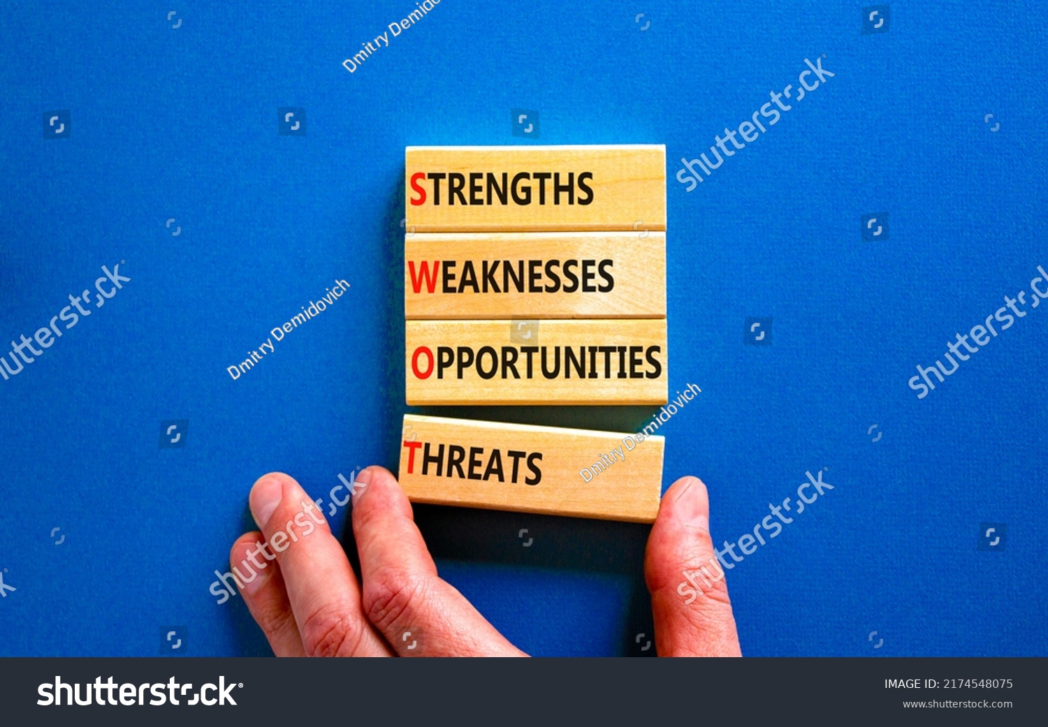 Swot Strengths Weaknesses Opportunities Symbol Concept Stock Photo ...