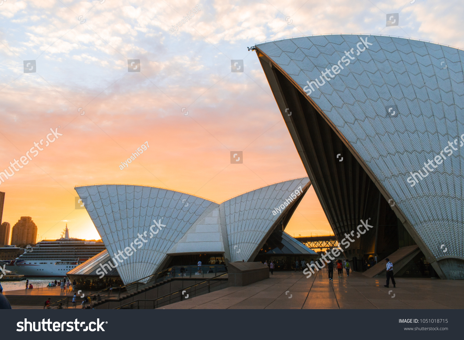 Sydney Australia February 23 2018 Sunset Royalty Free Stock Image