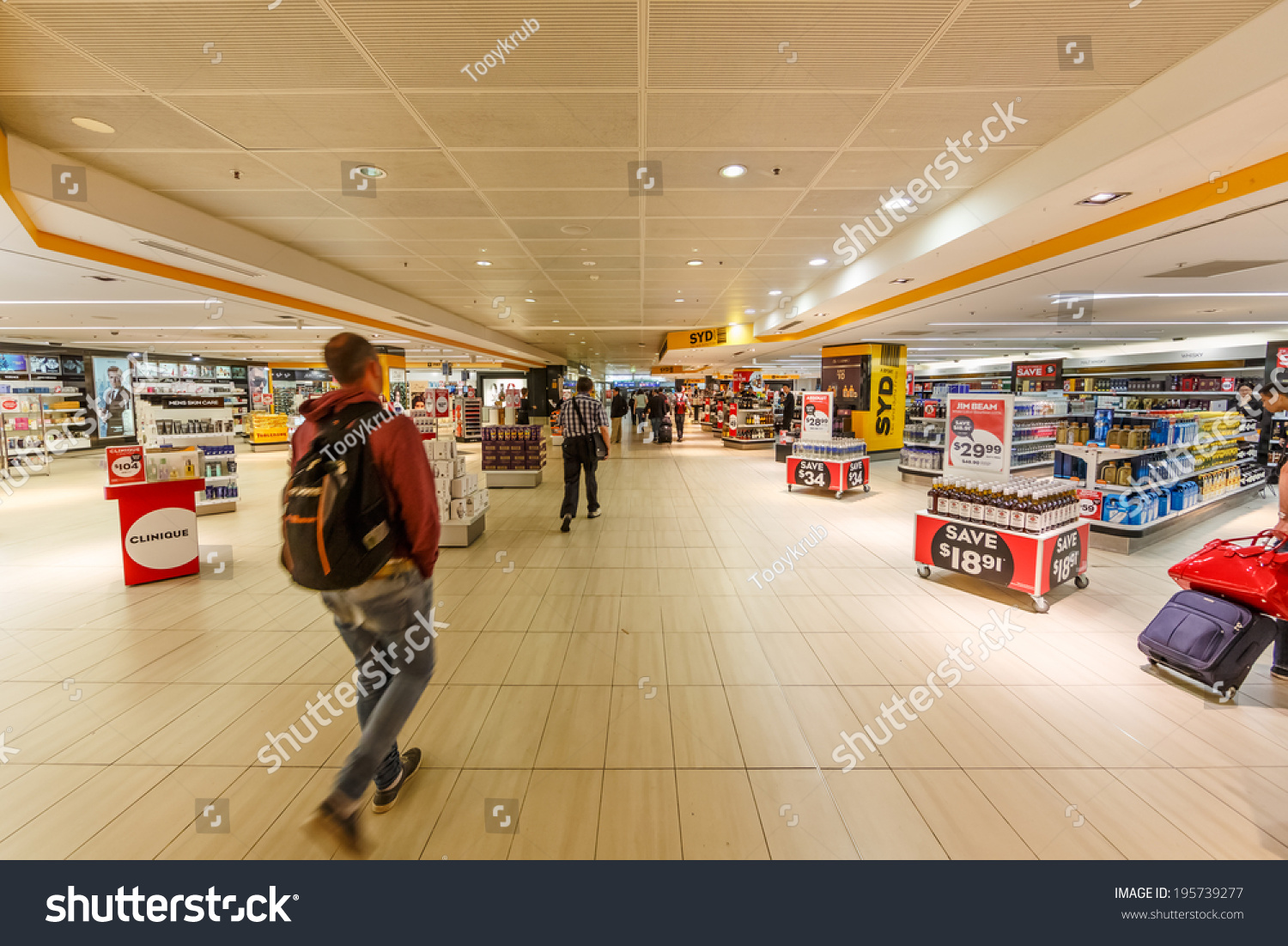 Sydney May 5 Duty Free Shop Royalty Free Stock Image