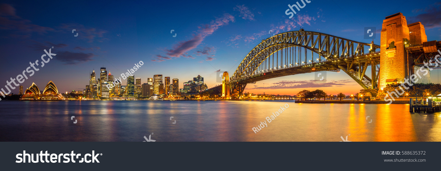 Sydney Imagen Panoramica De Sydney Australia Foto De Stock Editar Ahora