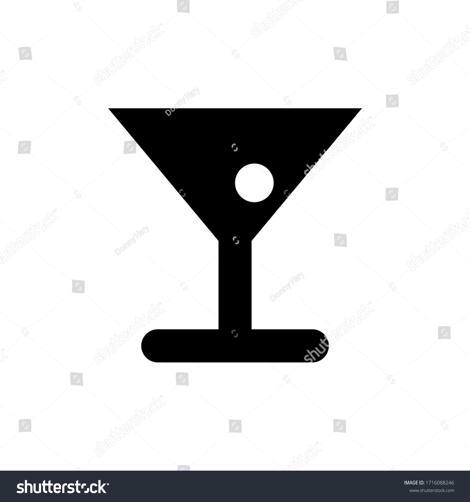 Symbol Signs Bar Pictogram Bar Sign Stock Illustration 1716088246 