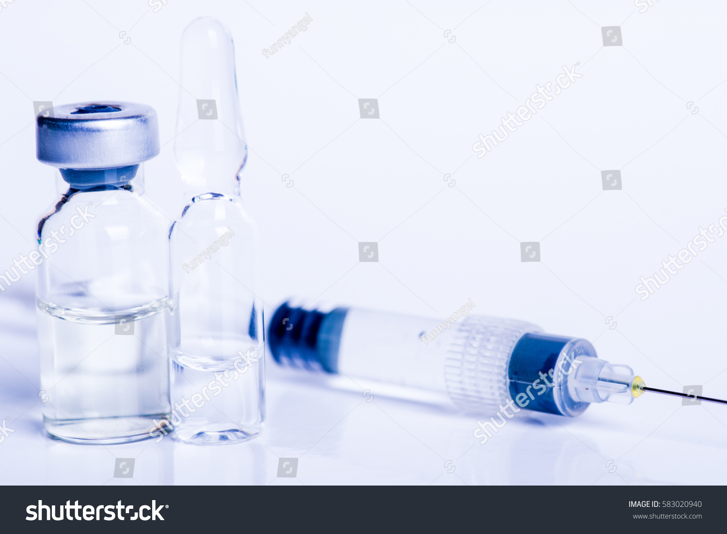 Syringe Medical Injection Bottle Medicine Plastic Stock Photo (Edit Now ...