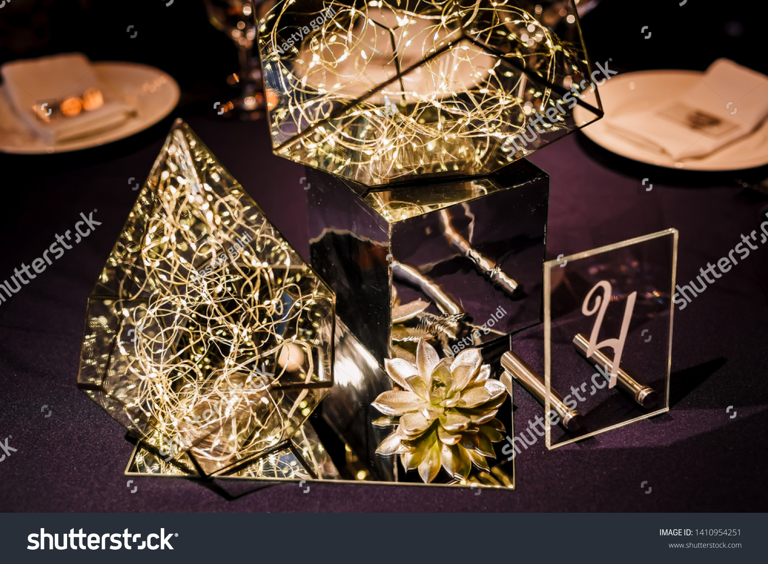 Table Decoration Fresh Flowers Pastel Colors Stock Photo Edit Now