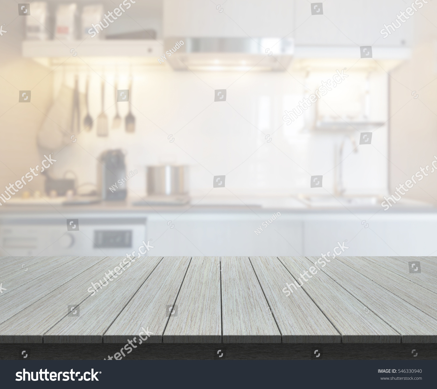 Table Top Blur Kitchen Room Background Stock Photo 546330940  Shutterstock