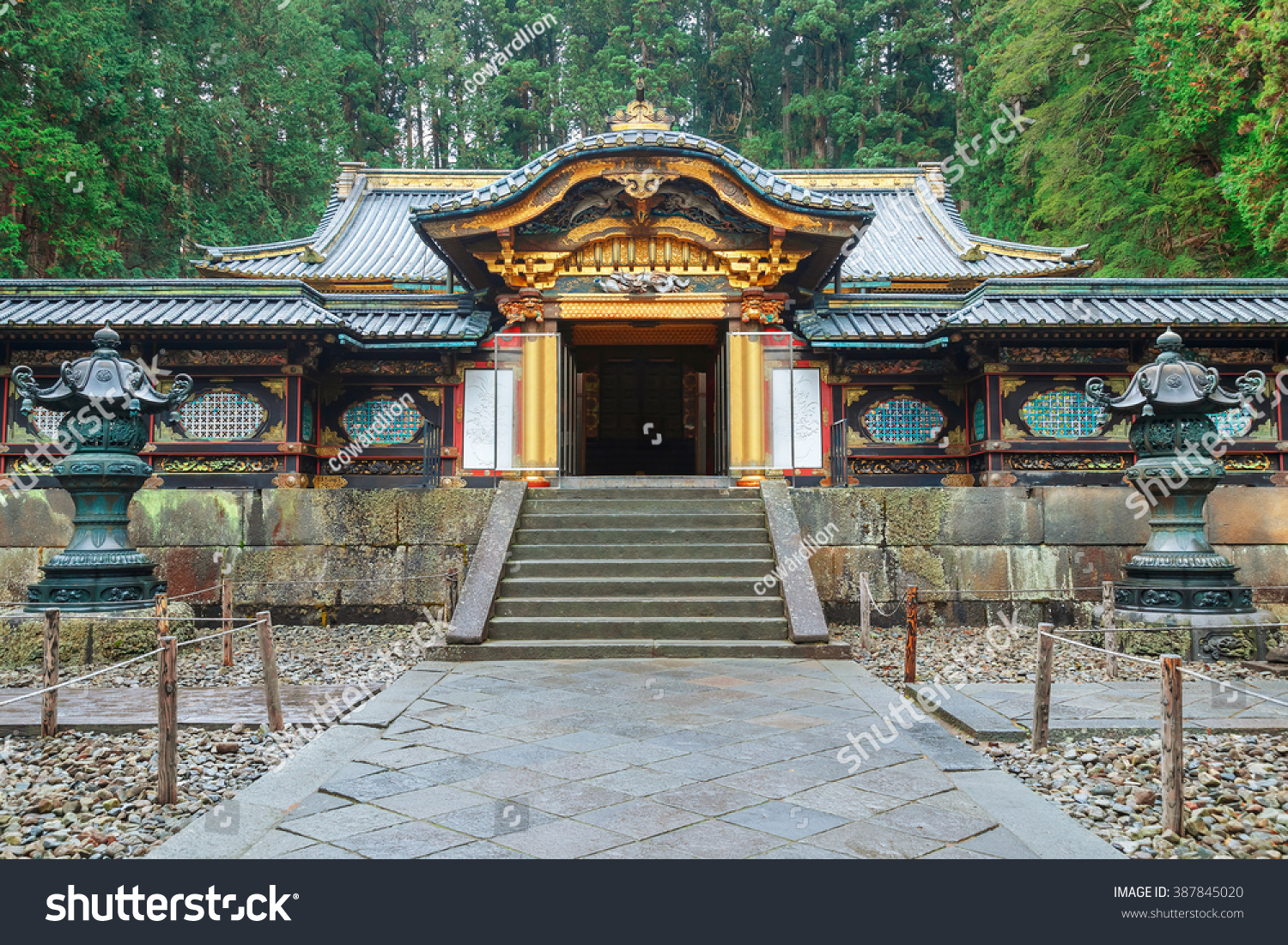 Taiyuinbyo Mausoleum Shogun Tokugawa Iemitsu Nikko Stock Photo Edit Now