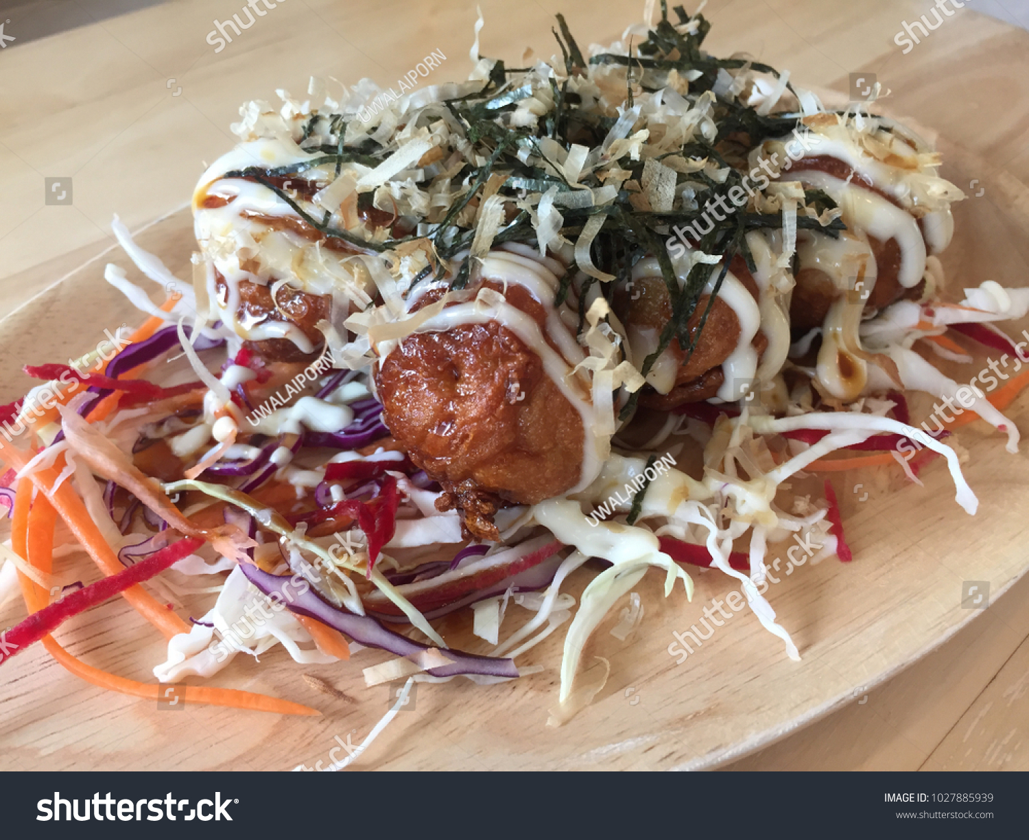 Takoyaki Octopus Balls Japanese Food Stock Photo Shutterstock