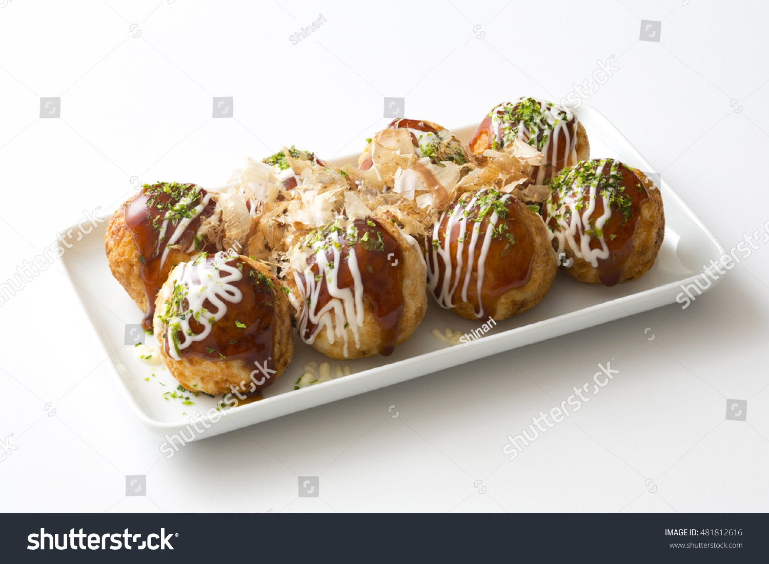 Takoyaki Octopus Balls Japanese Food Foto Stok 481812616 | Shutterstock
