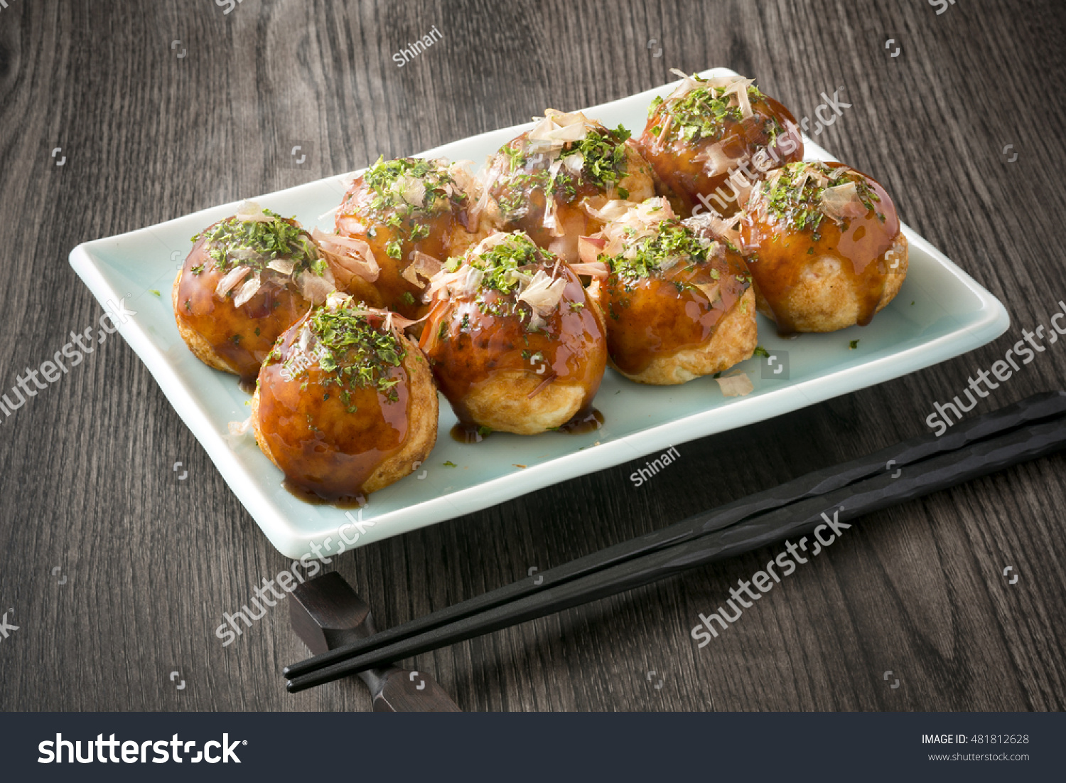 Takoyaki Octopus Balls Japanese Food Stock Photo Shutterstock