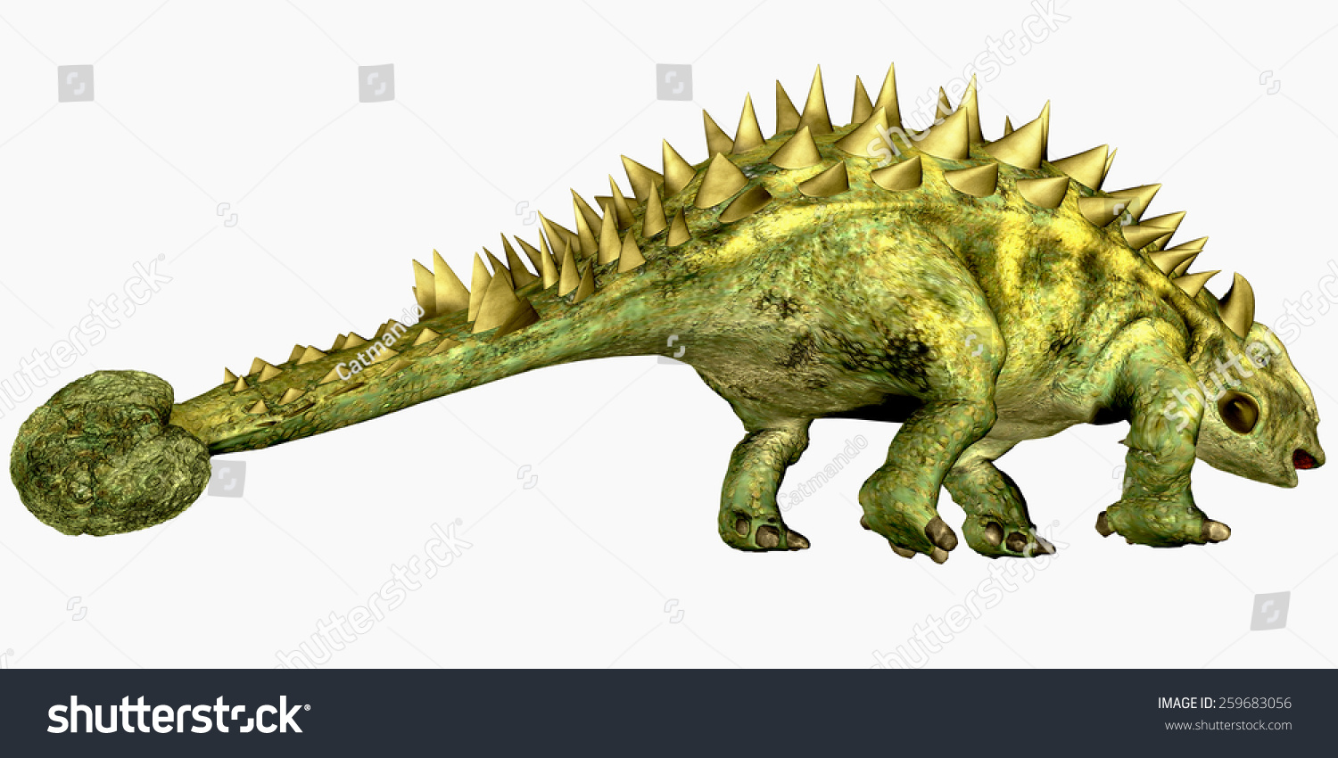 Talarurus Bony Tail - Talarurus Was A Herbivorous Dinosaur With A Club ...